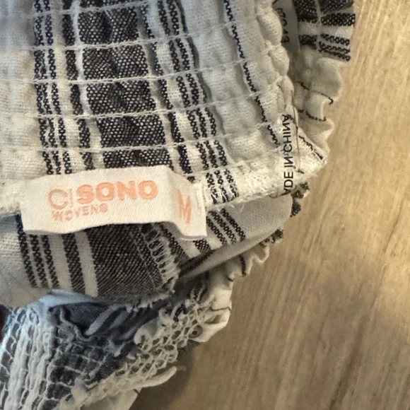 Linen Striped Matching Set - Picture 6 of 9